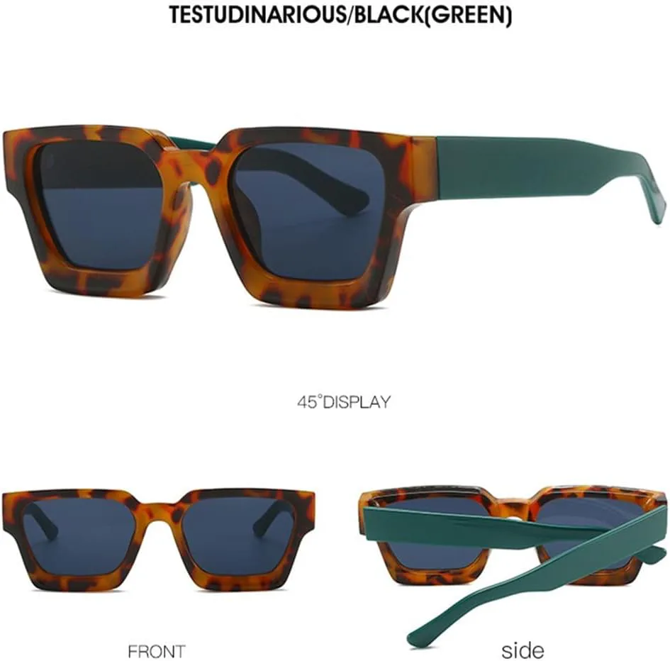 Ретро-классические солнцезащитные очки для женщин и мужчин в винтажной оправе, солнцезащитные очки для женщин и мужчин с защитой от УФ-излучения VFDHN, Black Yellow
Ретро-классические солнцезащитные очки для женщин и мужчин в винтажной оправе, солнцезащитные очки для женщин и мужчин с защитой от УФ-излучения VFDHN, Black Yellow