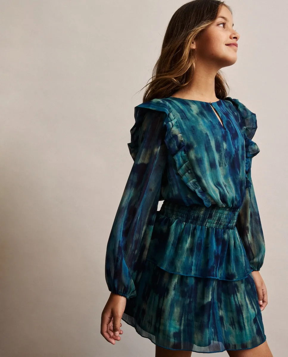 Детское платье с длинными рукавами и резинками по всему принту Coconut El Corte Inglés, синий
Детское платье с длинными рукавами и резинками по всему принту Coconut El Corte Inglés, синий