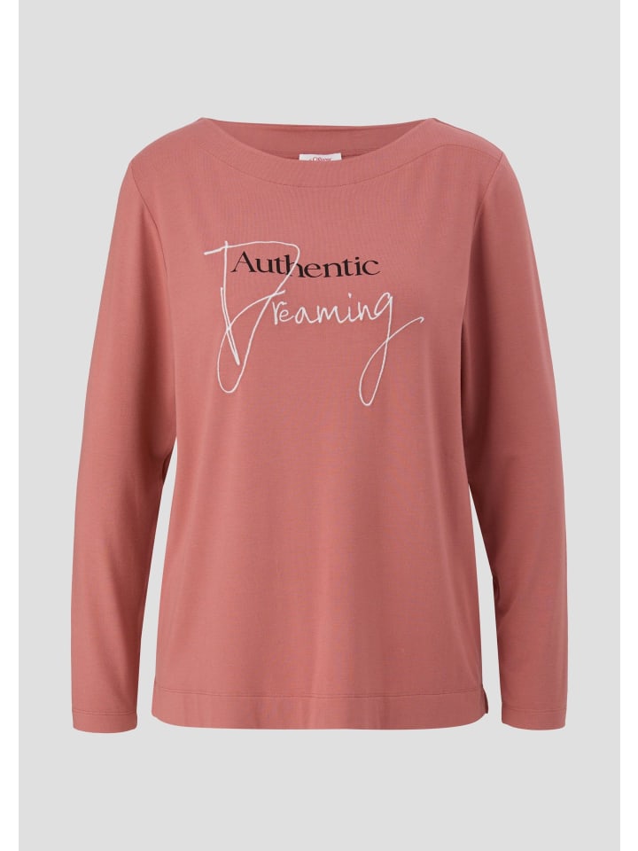 s.Oliver Лонгслив в цвете 20D0_папайя
s.Oliver Лонгслив в цвете 20D0_папайя