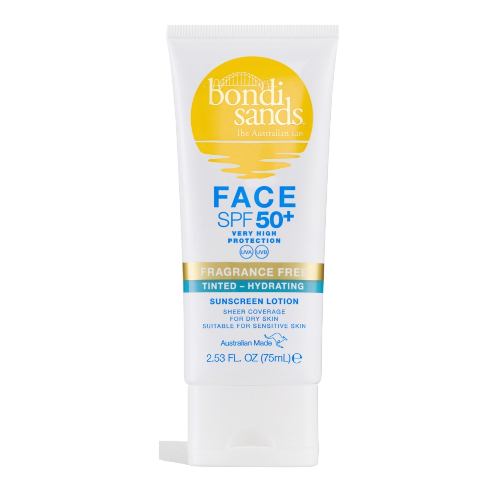 Защитный лосьон для лица с тонирующим эффектом и SPF 50+ spf 50+ fragrance free hydrating tinted face lotion Bondi Sands, 75 мл
Защитный лосьон для лица с тонирующим эффектом и SPF 50+ spf 50+ fragrance free hydrating tinted face lotion Bondi Sands, 75 мл
