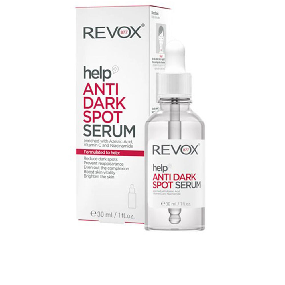 Крем против пятен на коже Help anti dark spot serum Revox, 30 мл
Крем против пятен на коже Help anti dark spot serum Revox, 30 мл