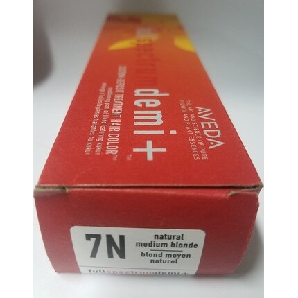 Aveda Full Spectrum Demi Plus Натуральный блондин среднего оттенка 7N Precious Earth
Aveda Full Spectrum Demi Plus Натуральный блондин среднего оттенка 7N Precious Earth