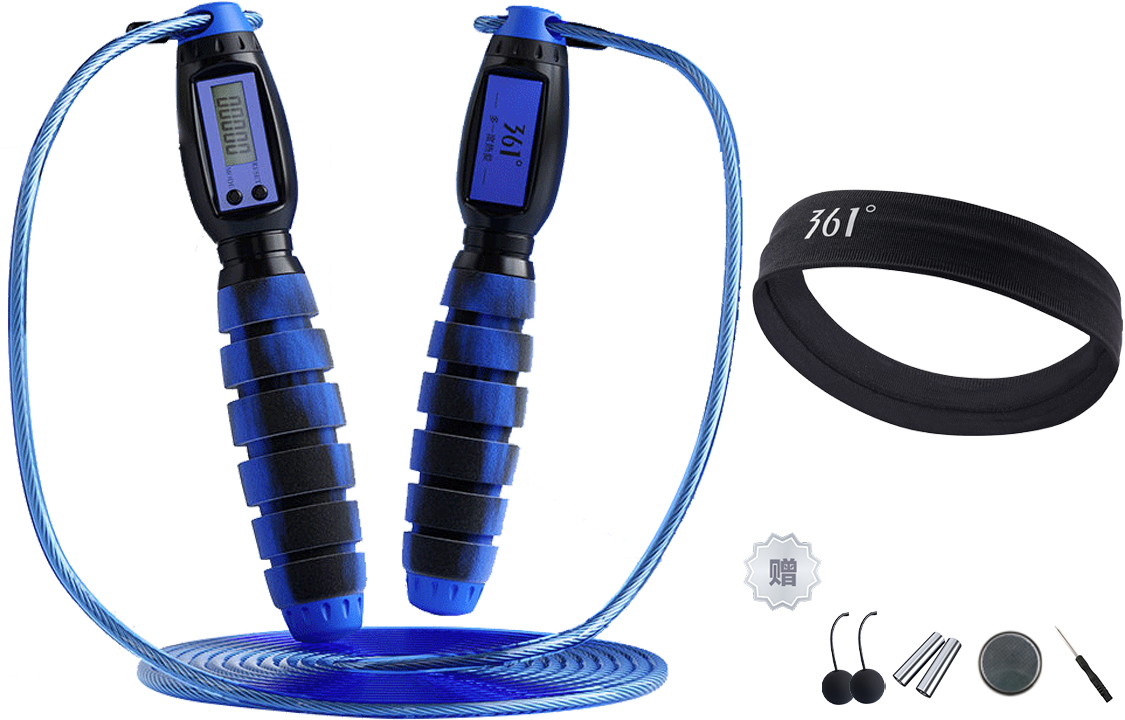 361° Электронная скакалка для подсчета прыжков Casual Entertainment для взрослых, PVC+Steel Cables, ABS пластиковый контроллер, цвет Camouflage Blue
361° Электронная скакалка для подсчета прыжков Casual Entertainment для взрослых, PVC+Steel Cables, ABS пластиковый контроллер, цвет Camouflage Blue