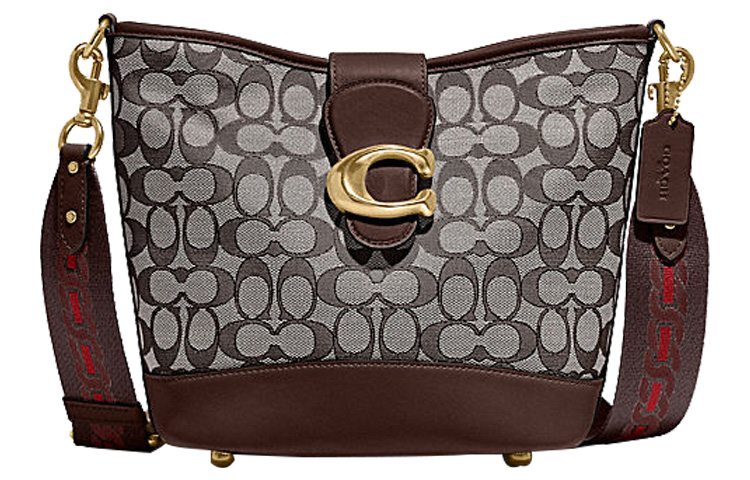 Coach Сумка-ведро TALI из жаккардовой ткани, наплечная сумка, сумка через плечо, женская, цвет хаки-коричневый
Coach Сумка-ведро TALI из жаккардовой ткани, наплечная сумка, сумка через плечо, женская, цвет хаки-коричневый