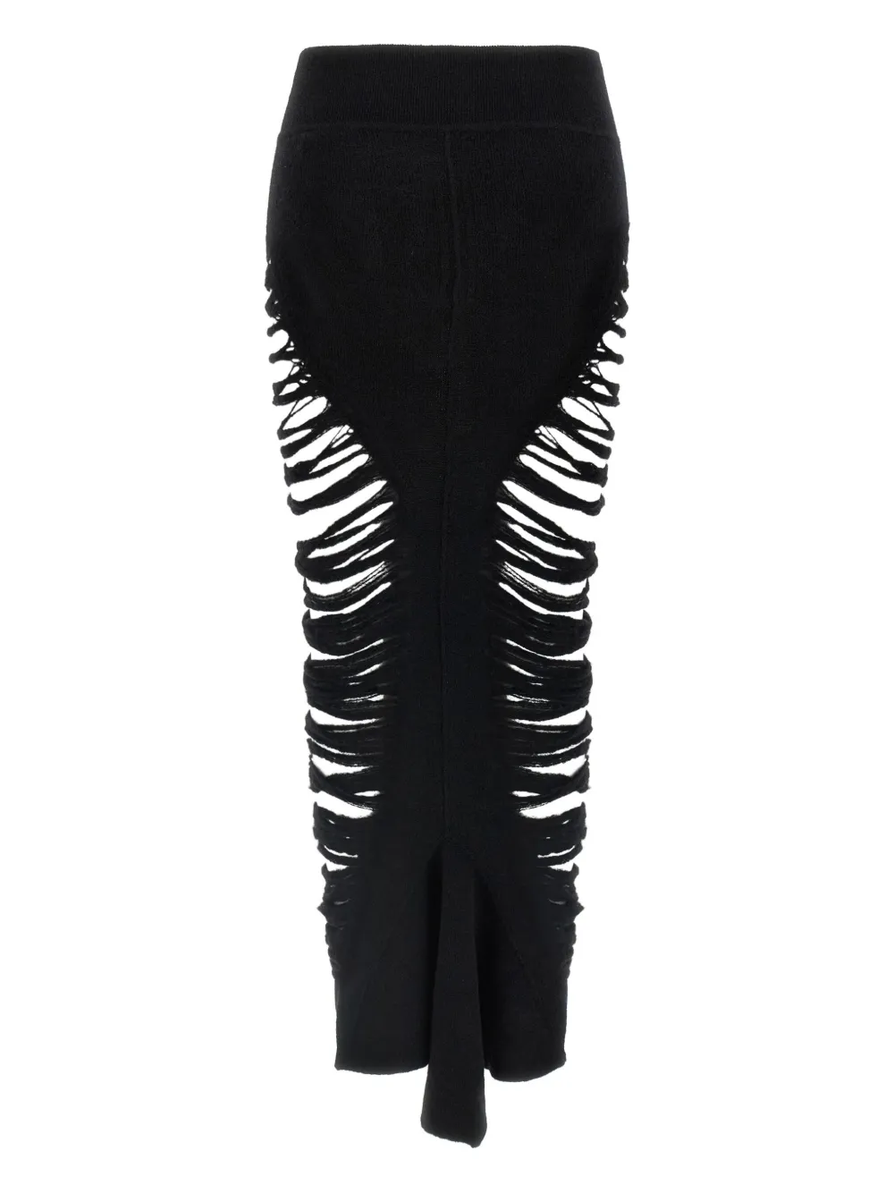 Юбка из бахромы из кашемира Rick Owens, черный
Юбка из бахромы из кашемира Rick Owens, черный