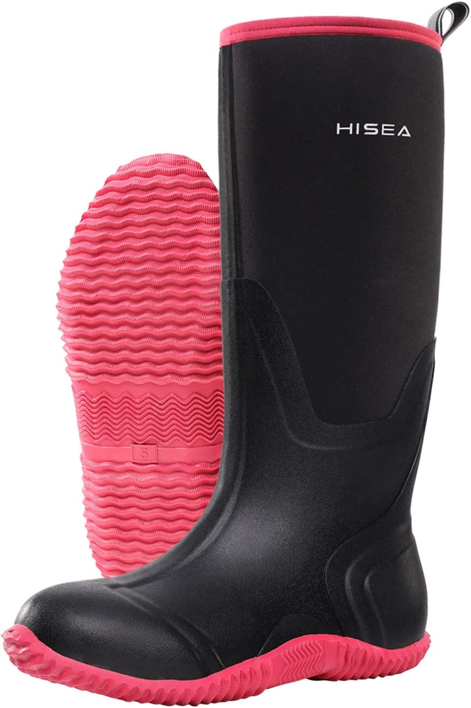 Женские резиновые сапоги HISEA, сапоги до колена, водонепроницаемые утепленные сапоги из неопрена от грязи, противоскользящие сапоги для охоты, садоводства, фермерских работ и работы во дворе, размеры 6-11, розовый
Женские резиновые сапоги HISEA, сапоги до колена, водонепроницаемые утепленные сапоги из неопрена от грязи, противоскользящие сапоги для охоты, садоводства, фермерских работ и работы во дворе, размеры 6-11, розовый