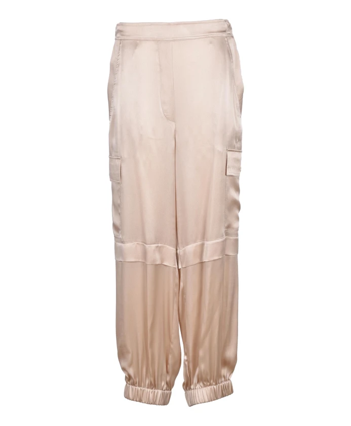 Атласные брюки-карго Semicouture, желтый
Атласные брюки-карго Semicouture, желтый