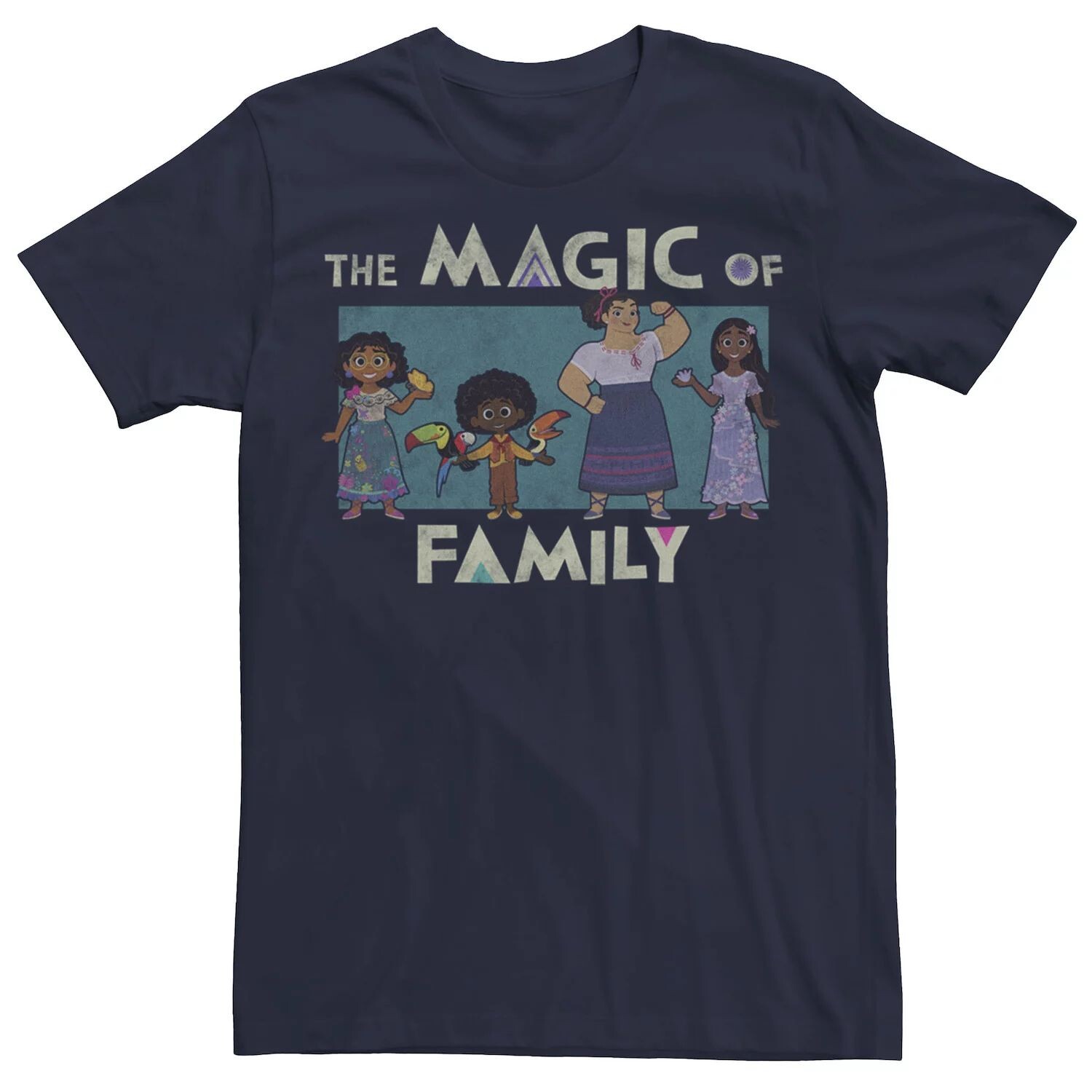 Мужская футболка Disney Encanto The Maic Of Family с групповым портретом Licensed Character
Мужская футболка Disney Encanto The Maic Of Family с групповым портретом Licensed Character