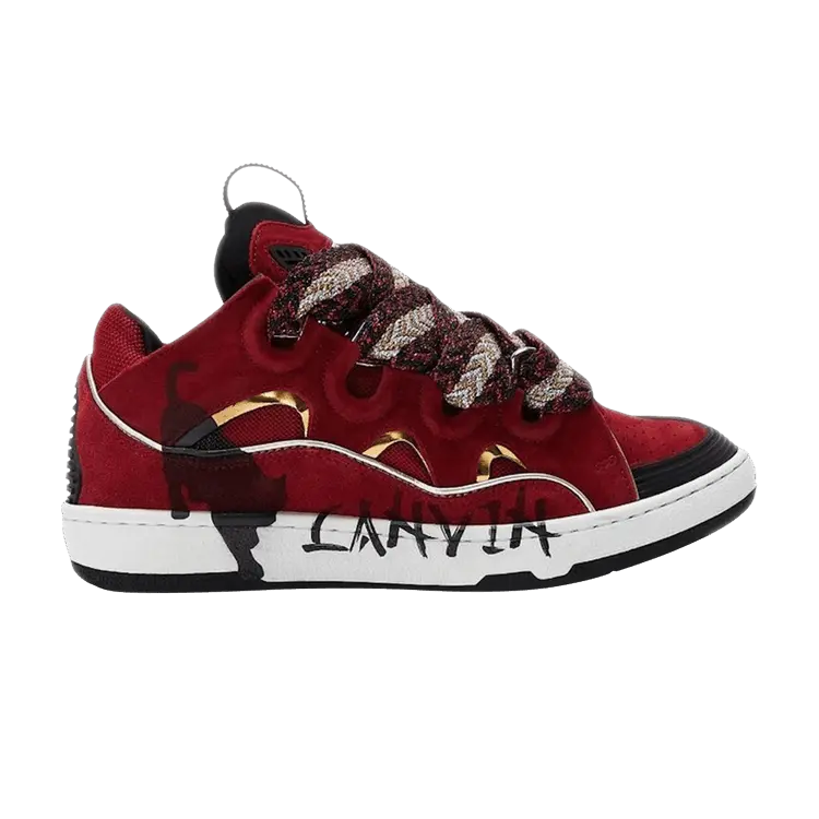Кроссовки Lanvin Curb Sneakers Red Gold, красный
Кроссовки Lanvin Curb Sneakers Red Gold, красный