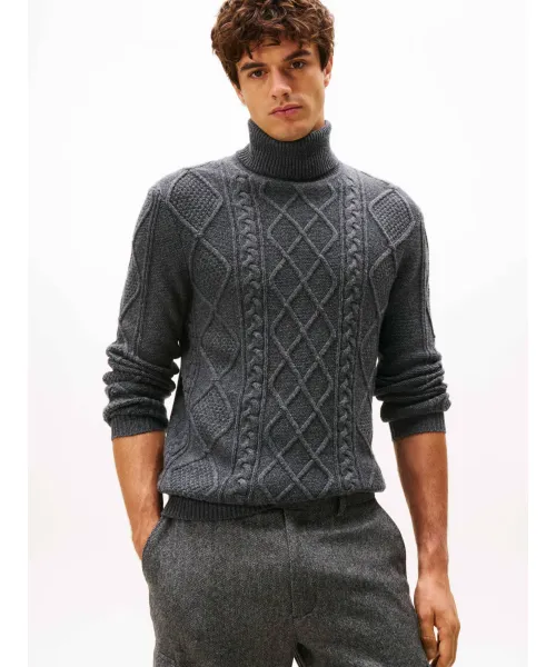 Шерстяная водолазка Loose fit Tommy Hilfiger, серый
Шерстяная водолазка Loose fit Tommy Hilfiger, серый