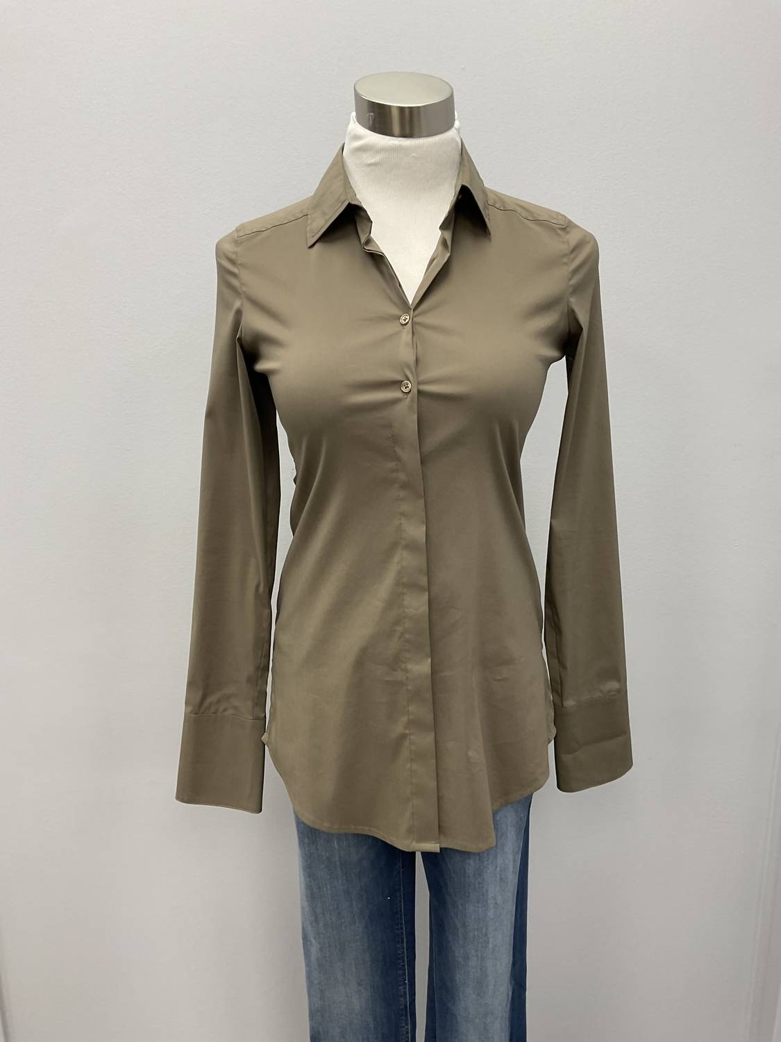 Рубашка из эластичного хлопка Savile с длинными рукавами, цвет Olive Jordan Louis
Рубашка из эластичного хлопка Savile с длинными рукавами, цвет Olive Jordan Louis