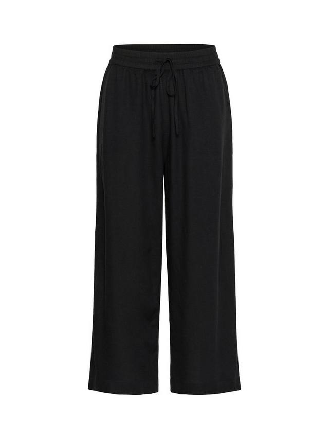 Широкие укороченные брюки Milia KAFFE, Black Deep
Широкие укороченные брюки Milia KAFFE, Black Deep