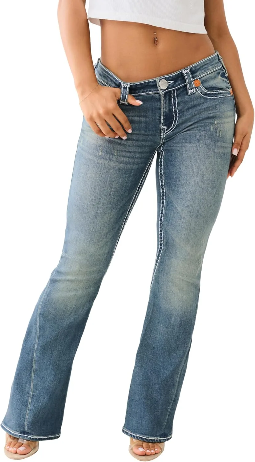 True Religion Joey Low Rise Super T Flare
True Religion Joey Low Rise Super T Flare