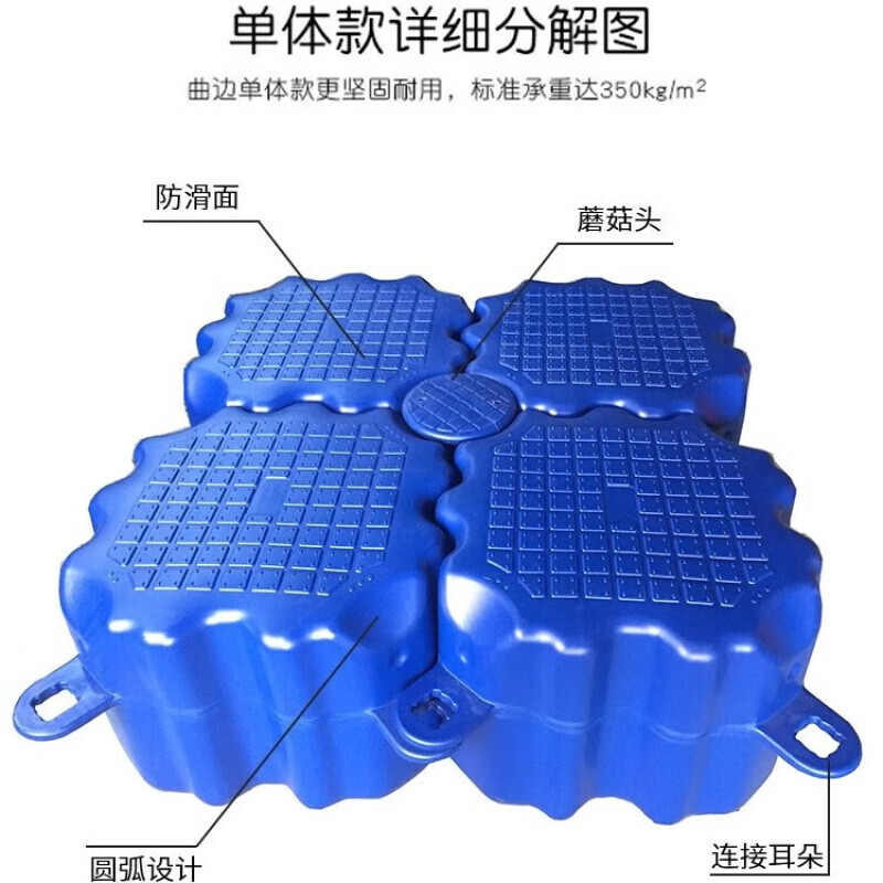 SBART пластиковый водный понтон, водный понтон, понтон, понтон, дощатая дорога, плавающее ведро 1 квадратный метр (4 шт.)
SBART пластиковый водный понтон, водный понтон, понтон, понтон, дощатая дорога, плавающее ведро 1 квадратный метр (4 шт.)