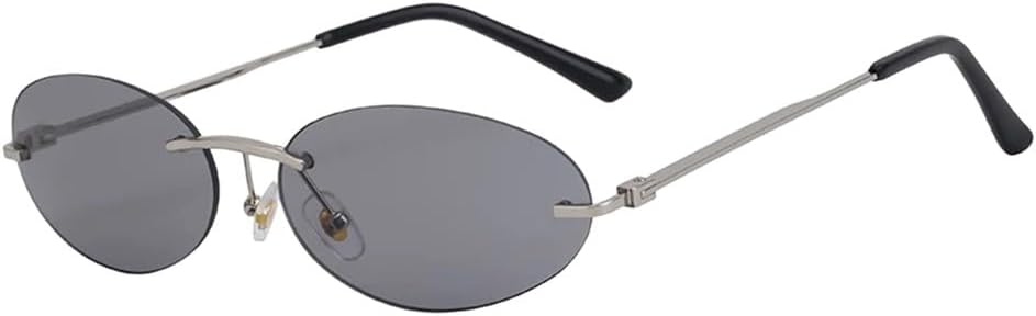 Солнцезащитные очки в маленькой овальной оправе без ободка для женщин и мужчин, винтажные круглые солнцезащитные очки, модная женская одежда Boundless Shades Eyewear UJNHGQ, C6silver
Солнцезащитные очки в маленькой овальной оправе без ободка для женщин и мужчин, винтажные круглые солнцезащитные очки, модная женская одежда Boundless Shades Eyewear UJNHGQ, C6silver