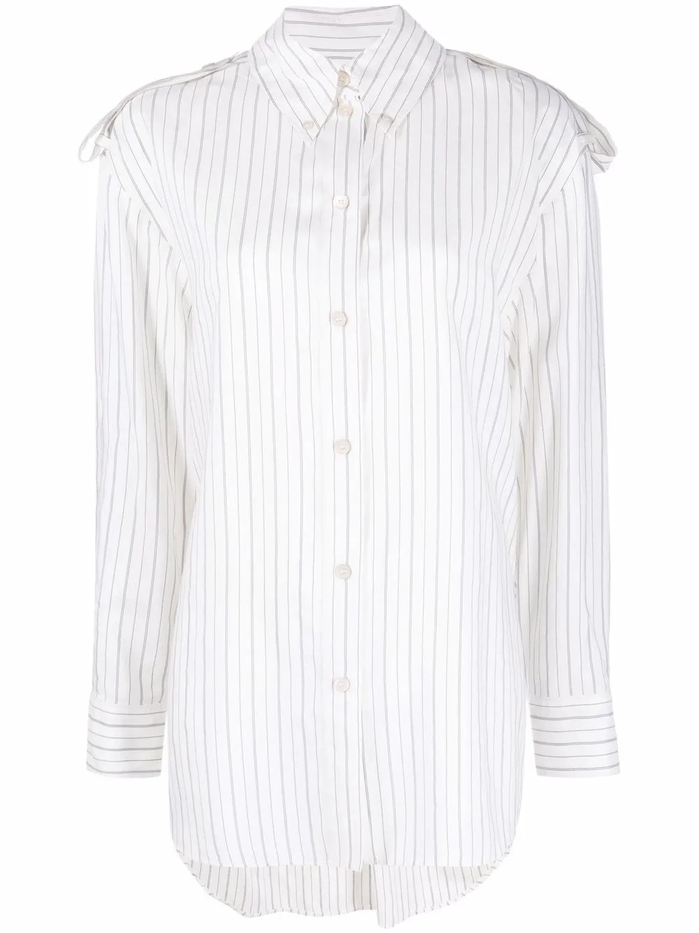 Рубашка в тонкую полоску Isabel Marant, бежевый
Рубашка в тонкую полоску Isabel Marant, бежевый