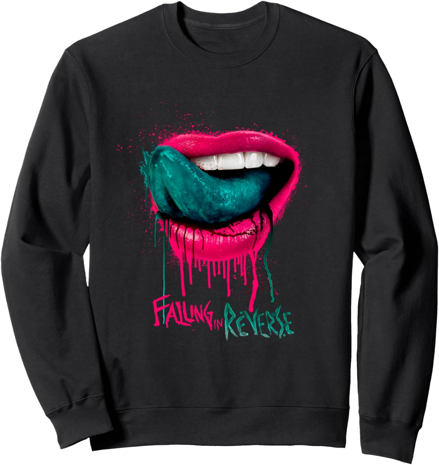 Официальная продукция Falling In Reverse - толстовка Lips, черный
Официальная продукция Falling In Reverse - толстовка Lips, черный