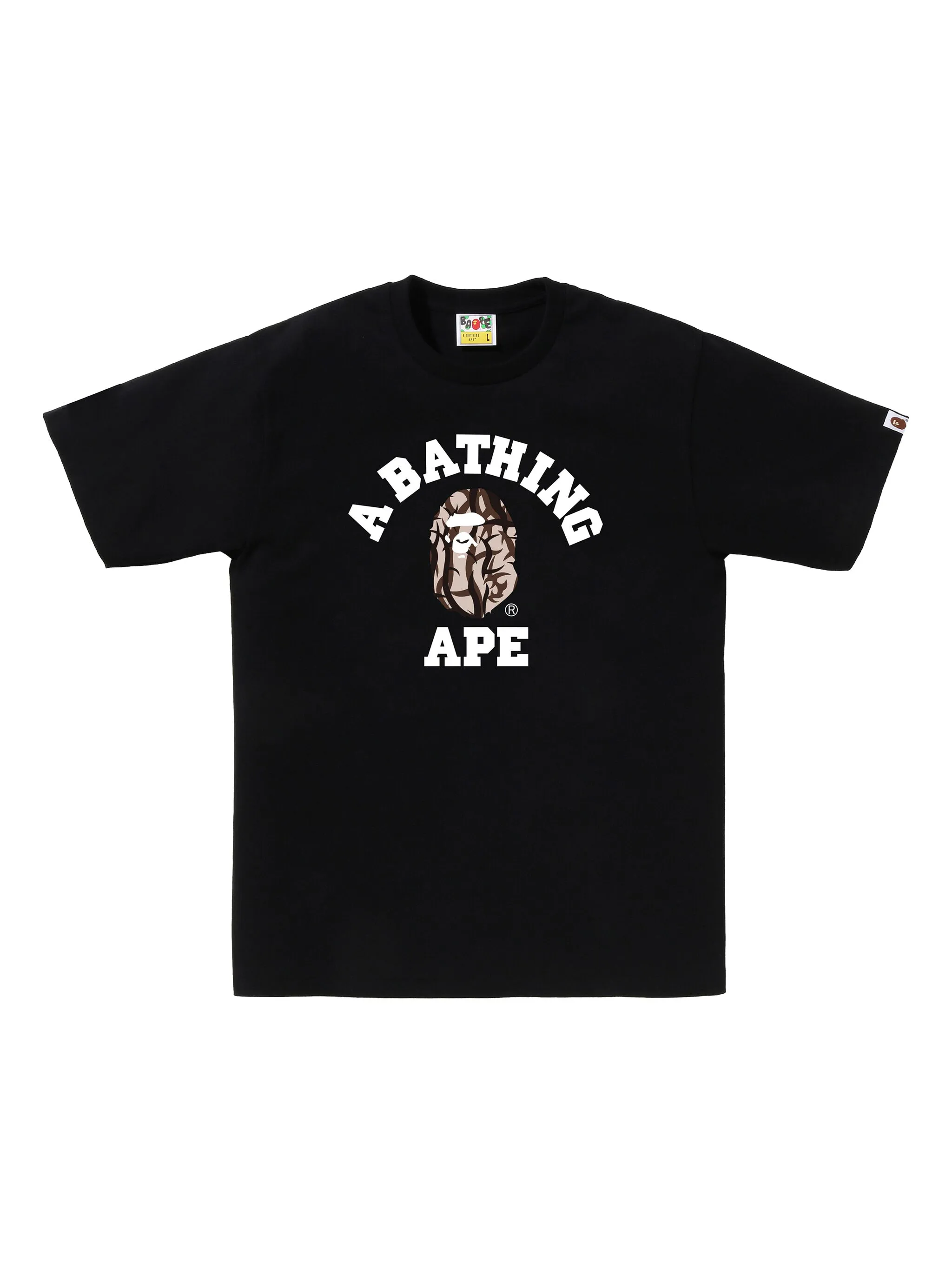 Футболка Camo College A Bathing Ape, черный
Футболка Camo College A Bathing Ape, черный