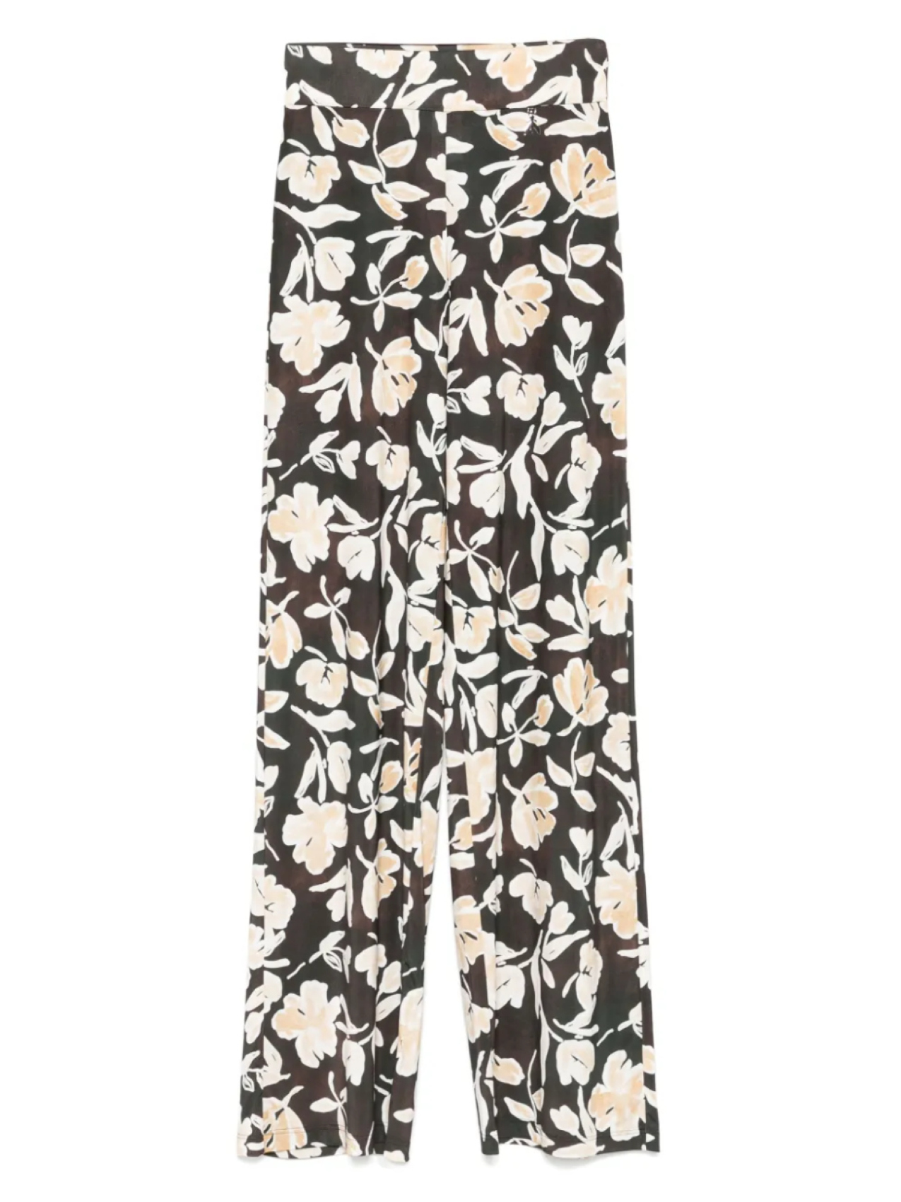 Брюки палаццо с цветочным принтом Patrizia Pepe, черный
Брюки палаццо с цветочным принтом Patrizia Pepe, черный