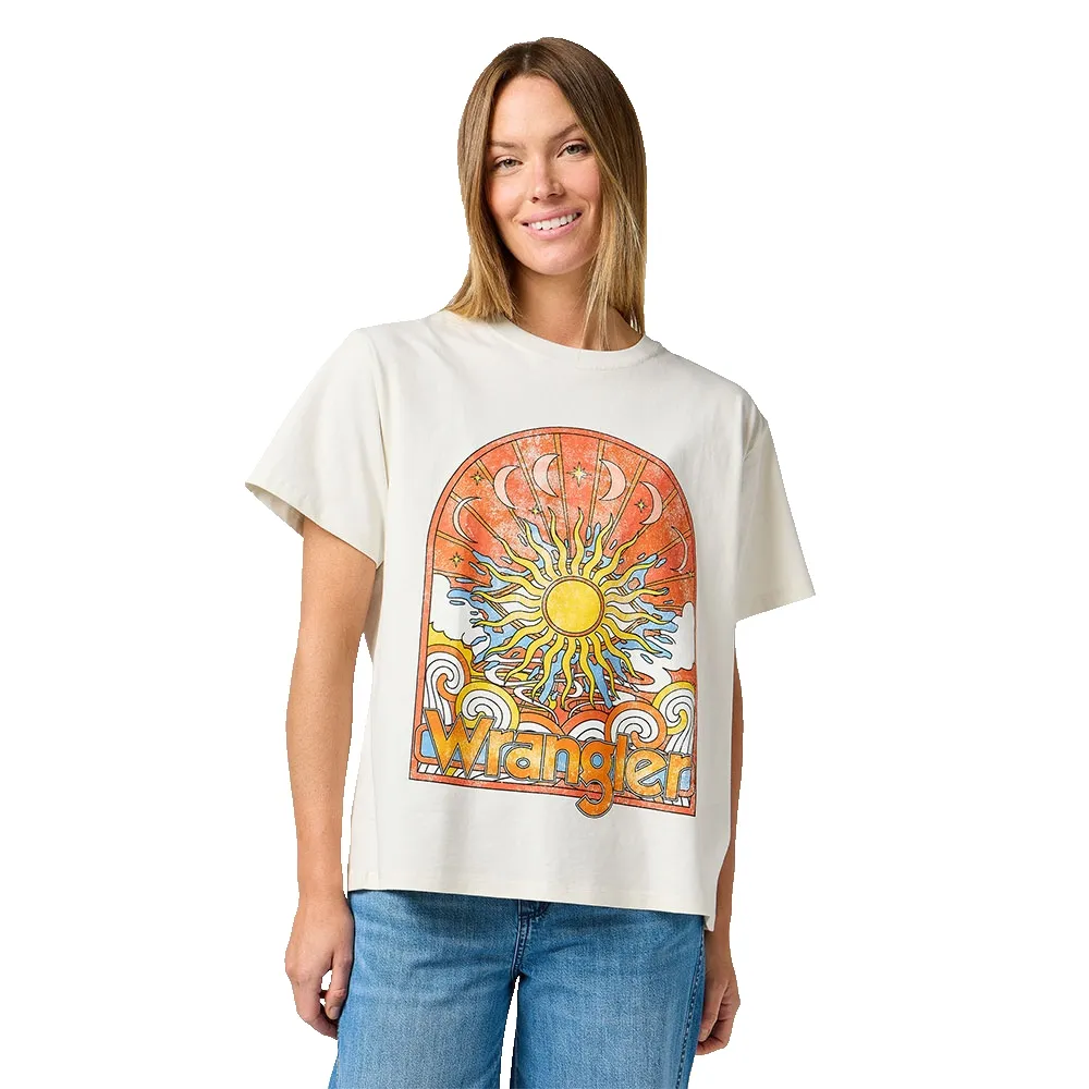 Футболка с коротким рукавом Wrangler Girlfriend, белый
Футболка с коротким рукавом Wrangler Girlfriend, белый