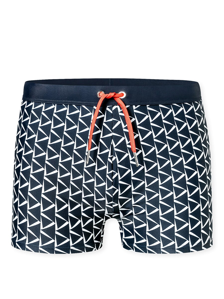 Плавки SCHIESSER Ocean Swim, цвет Night blue/White 
Плавки SCHIESSER Ocean Swim, цвет Night blue/White