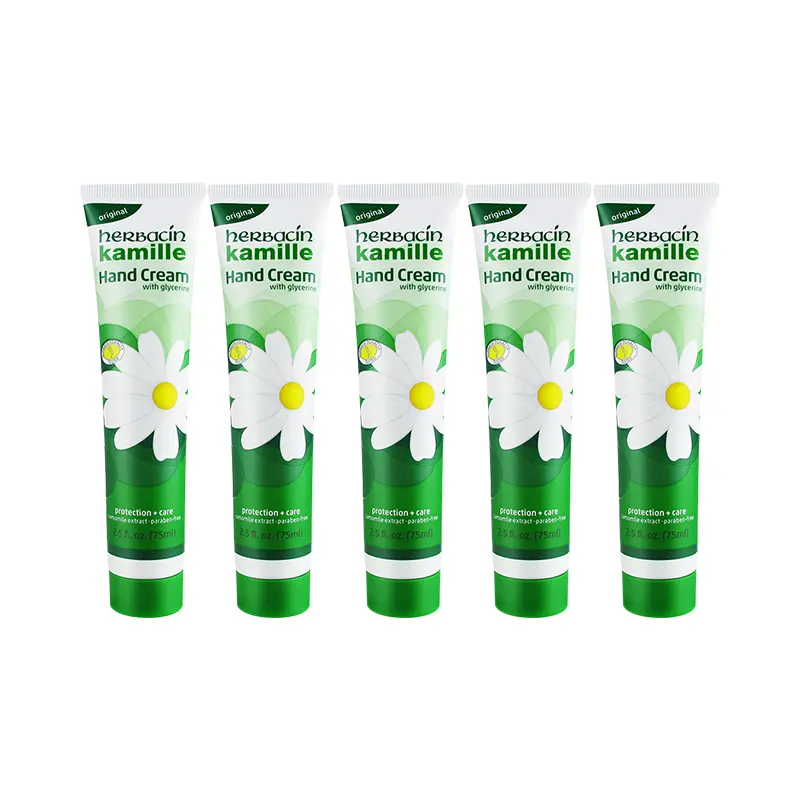 Классический крем для рук с ромашкой, цитрусовым ароматом, увлажняющий, предотвращает растрескивание Herbacin, 75ml*5
Классический крем для рук с ромашкой, цитрусовым ароматом, увлажняющий, предотвращает растрескивание Herbacin, 75ml*5