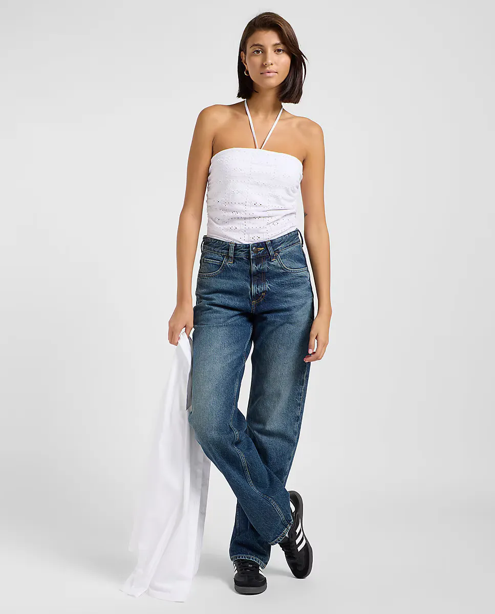 Женские джинсы-бойфренды Rider Loose со свободным кроем и средней посадкой Lee, тёмно-синий
Женские джинсы-бойфренды Rider Loose со свободным кроем и средней посадкой Lee, тёмно-синий