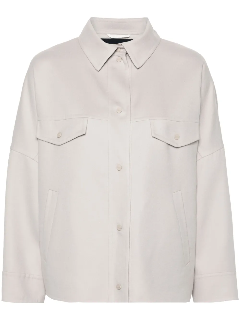 Фланелевая куртка-рубашка Herno, серый
Фланелевая куртка-рубашка Herno, серый