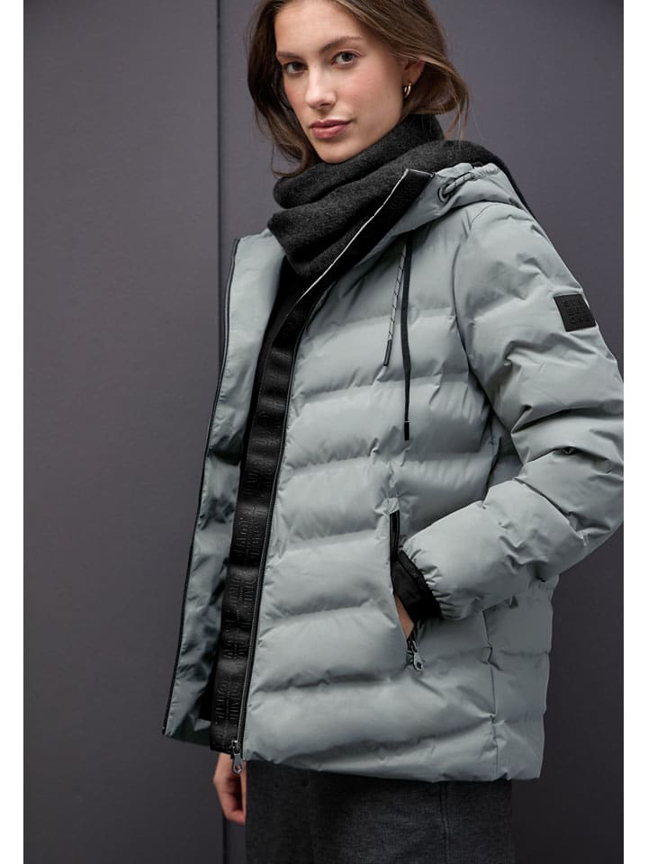 Street One Стеганая куртка серого цвета
Street One Стеганая куртка серого цвета