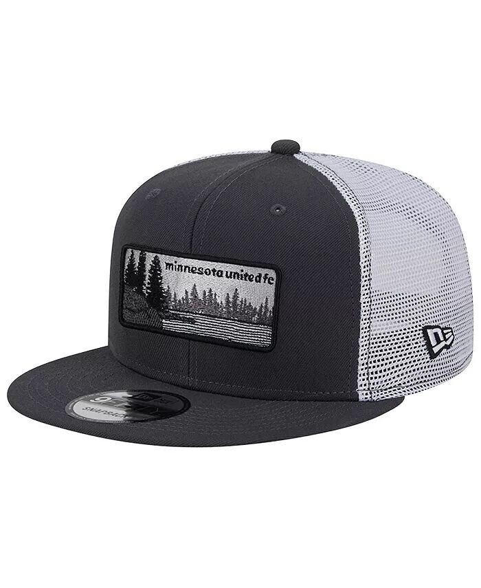 Мужская черная, белая бейсболка Minnesota United FC Outdoor Trucker 9FIFTY Snapback New Era
Мужская черная, белая бейсболка Minnesota United FC Outdoor Trucker 9FIFTY Snapback New Era