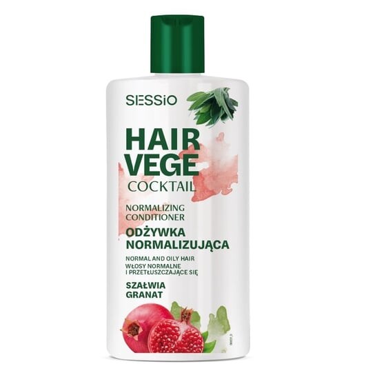 Нормализующий кондиционер для волос, шалфей и гранат, 300 г Sessio, Hair Vege Cocktail
Нормализующий кондиционер для волос, шалфей и гранат, 300 г Sessio, Hair Vege Cocktail