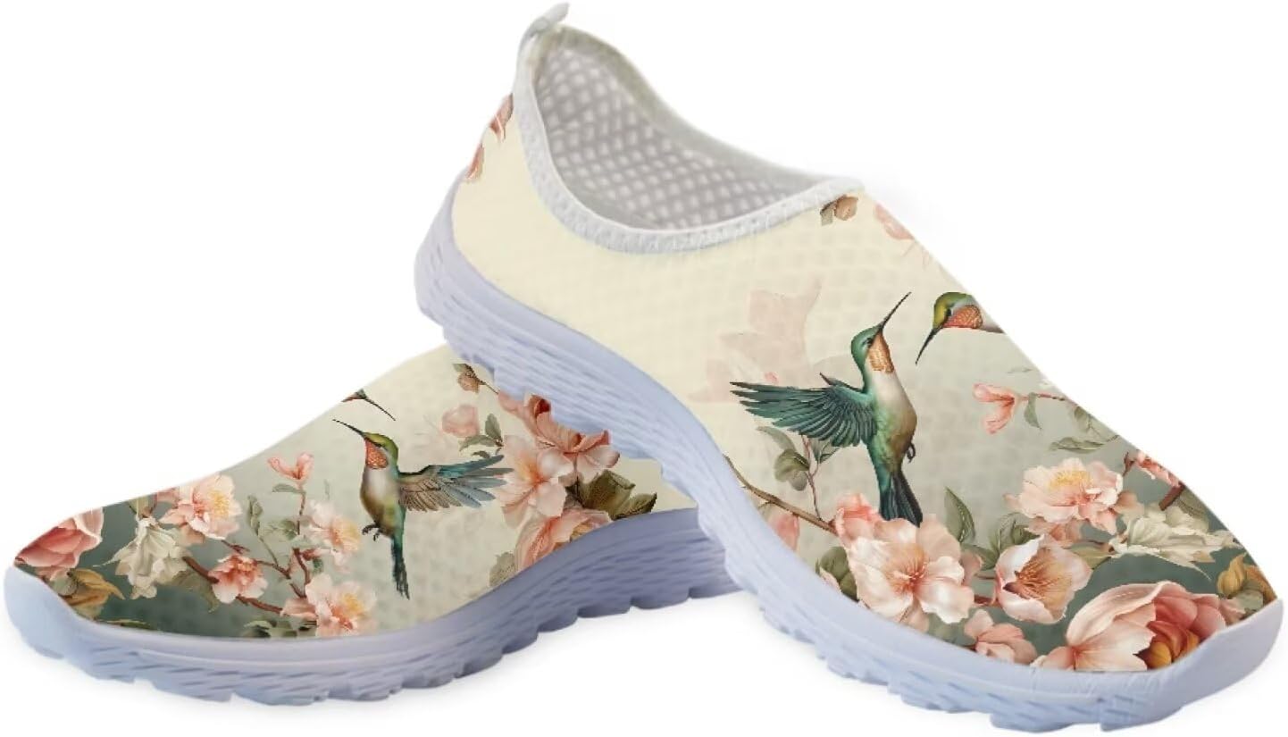 Кеды Belidome Slip On Clipper для женщин и мужчин, повседневная комфортная обувь для ходьбы и бега, Hummingbird Flower Style
Кеды Belidome Slip On Clipper для женщин и мужчин, повседневная комфортная обувь для ходьбы и бега, Hummingbird Flower Style
