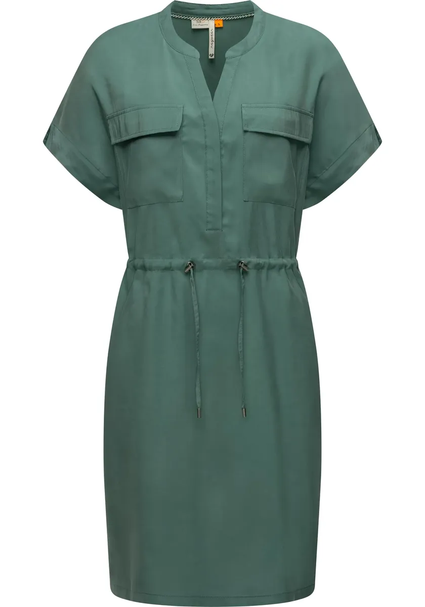 Платье-блузка в стиле рэгвир "Roisa", стильное летнее платье с завязками на бретельках Ragwear, зеленый
Платье-блузка в стиле рэгвир "Roisa", стильное летнее платье с завязками на бретельках Ragwear, зеленый