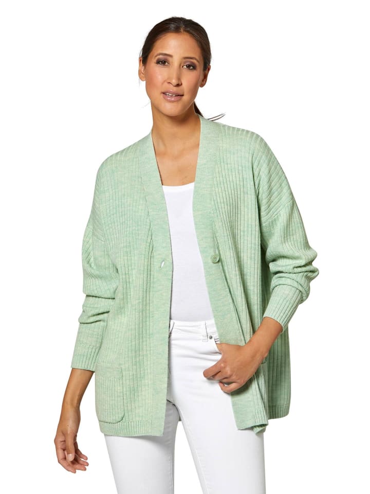 MADELEINE Длинный, объемный шерстяной кардиган светло-мятно-зеленого/меланжевого цвета
MADELEINE Длинный, объемный шерстяной кардиган светло-мятно-зеленого/меланжевого цвета