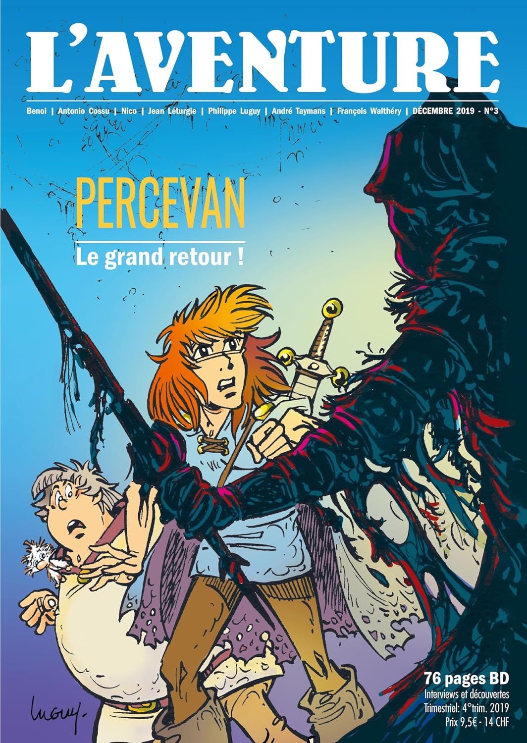 Aventure N°3 (L) Percevan, le grand retour ! (DU TIROIR)
Aventure N°3 (L) Percevan, le grand retour ! (DU TIROIR)