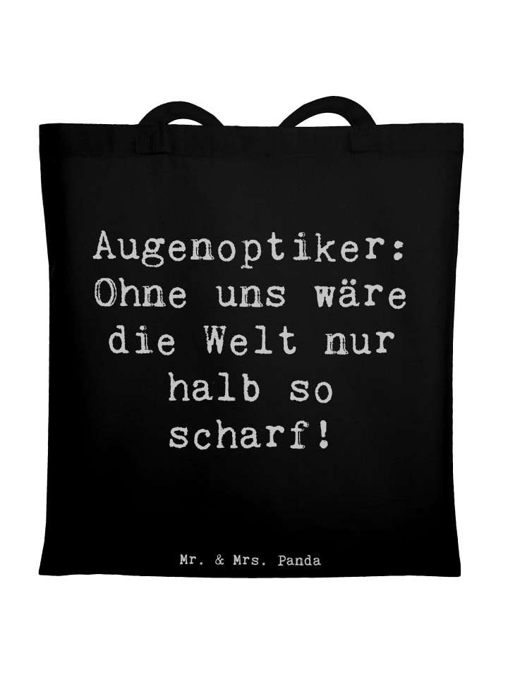 Mr. & Mrs. Panda Сумка-шоппер с надписью "Острота оптика" черного цвета
Mr. & Mrs. Panda Сумка-шоппер с надписью "Острота оптика" черного цвета