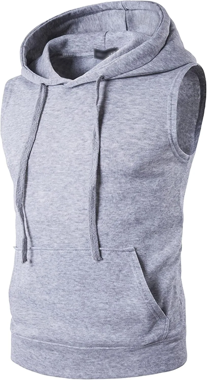 Мужская безрукавка с капюшоном и карманом Solid Color JEsilunmaMY
Мужская безрукавка с капюшоном и карманом Solid Color JEsilunmaMY