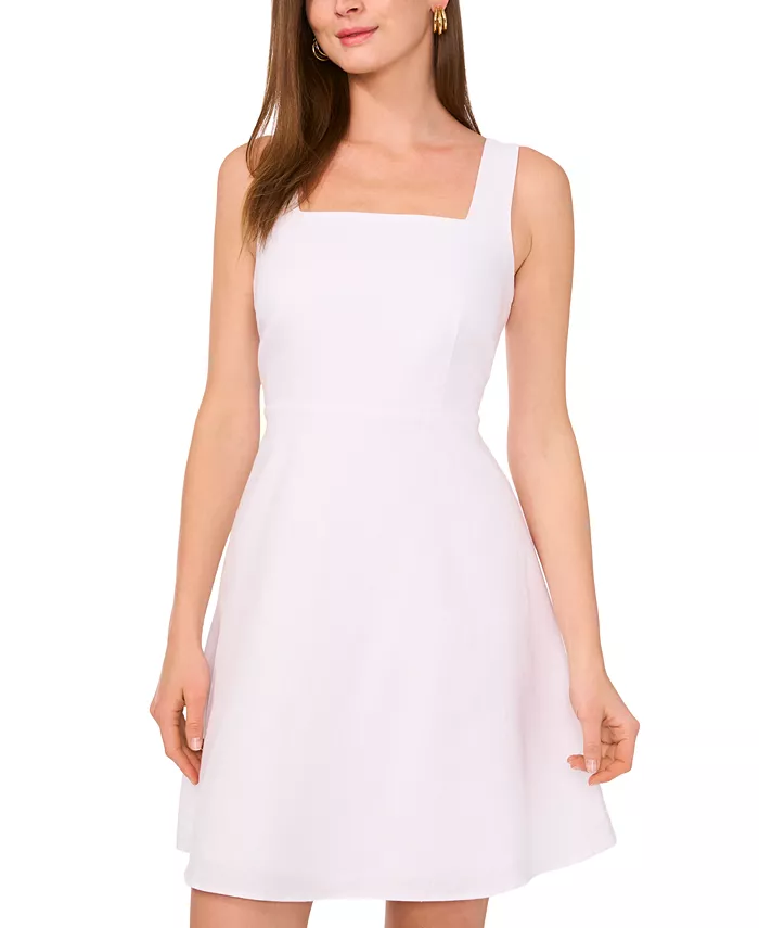 Женское платье из льняной смеси с квадратным вырезом Vince Camuto, белый
Женское платье из льняной смеси с квадратным вырезом Vince Camuto, белый