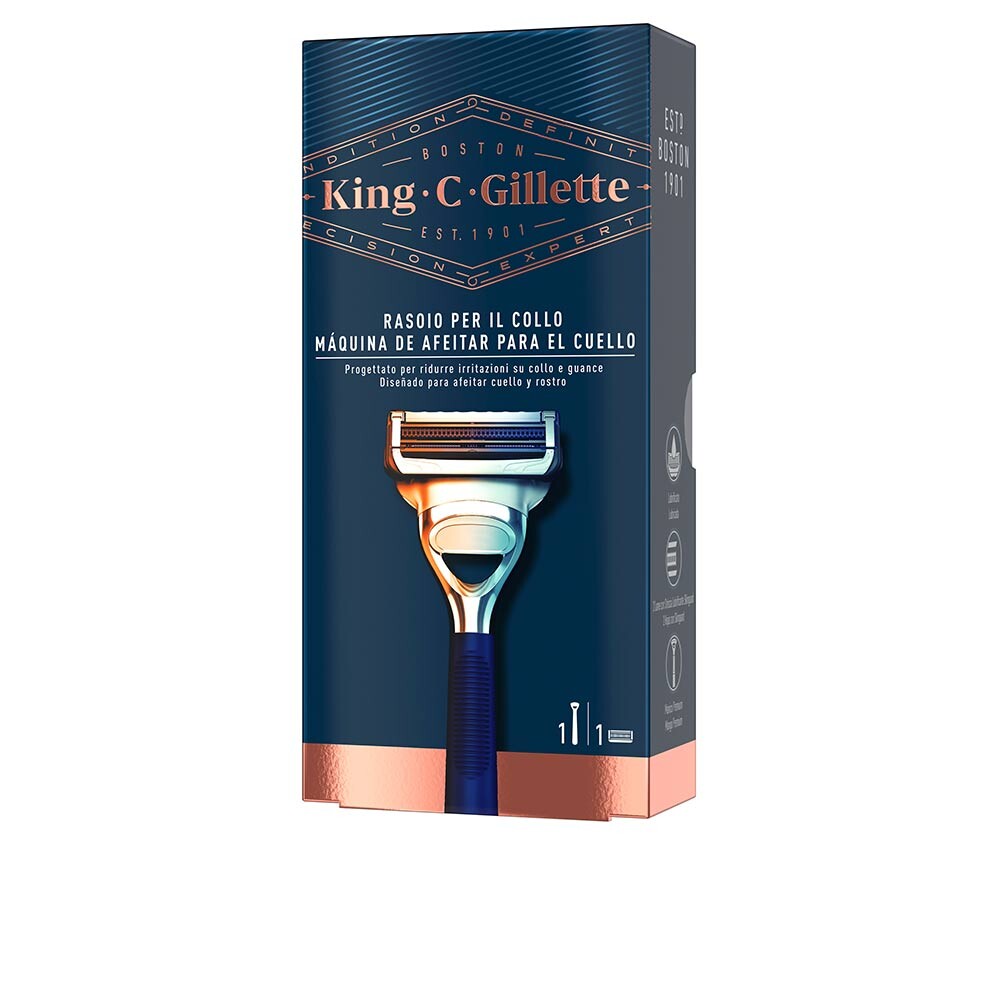 Бритва Gillette king neck razor Gillette, 1 шт
Бритва Gillette king neck razor Gillette, 1 шт
