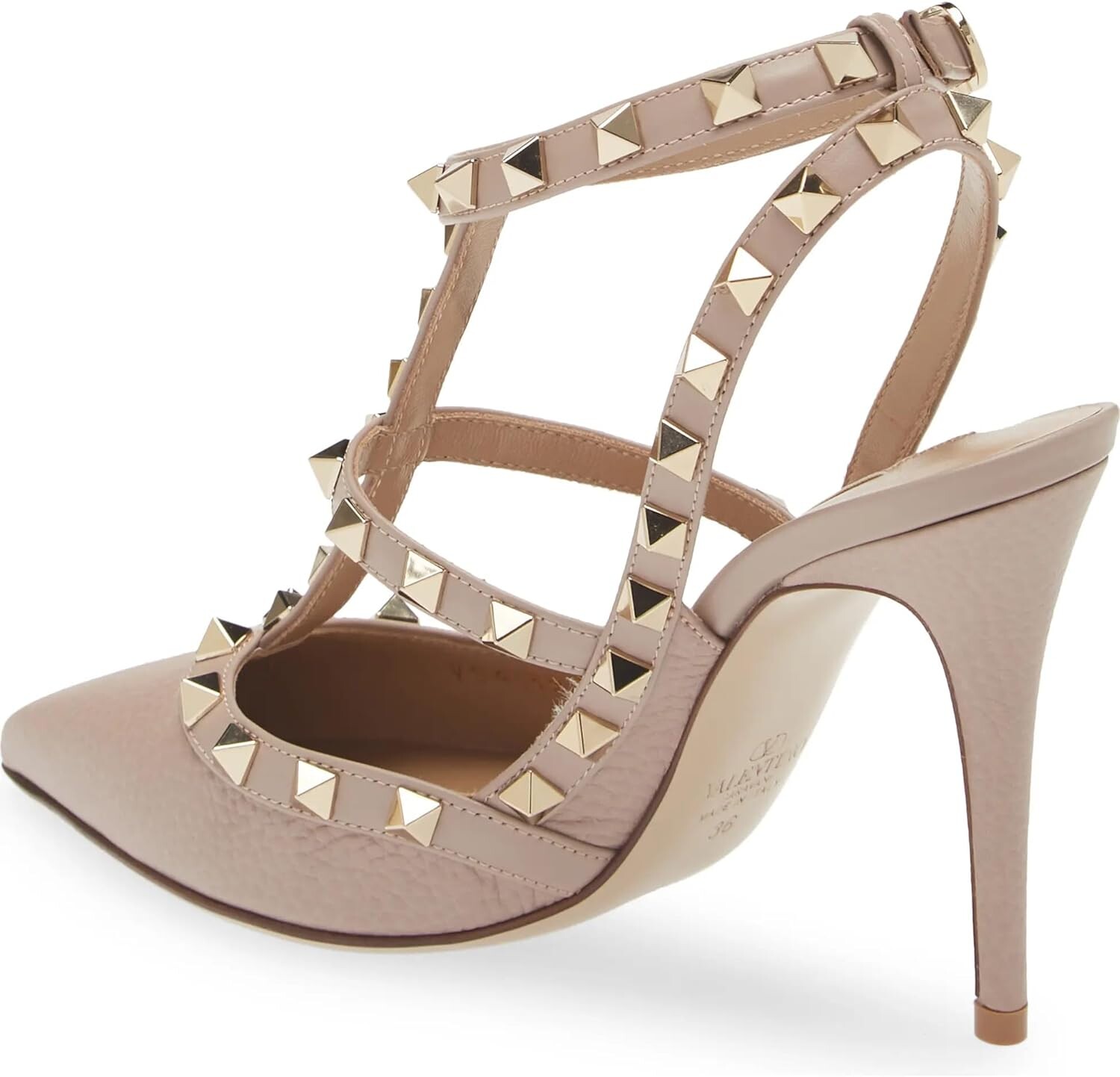 Женские туфли-лодочки Rockstud с острым носком и Т-образным ремешком Valentino Garavani, Poudre
Женские туфли-лодочки Rockstud с острым носком и Т-образным ремешком Valentino Garavani, Poudre