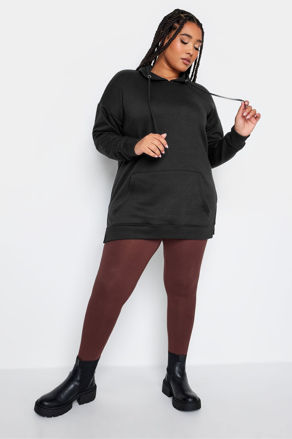 Толстовка с капюшоном Yours Curve, черный
Толстовка с капюшоном Yours Curve, черный
