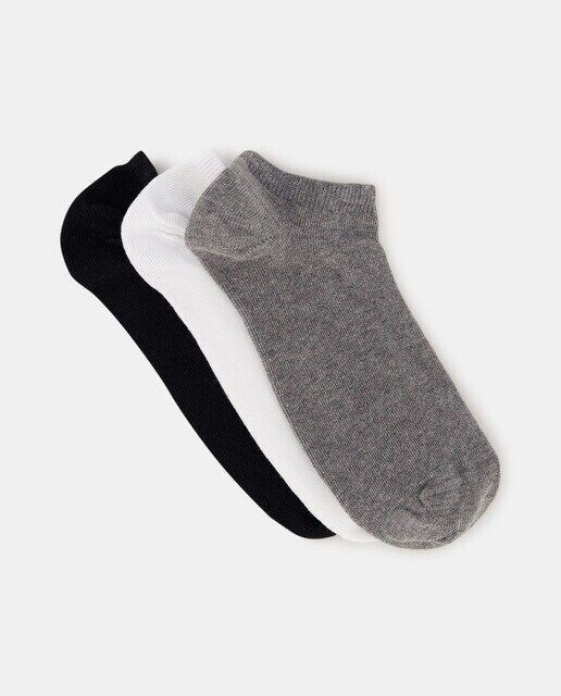 Набор из трех однотонных невидимых носков для девочек Cotton Juice, мультиколор
Набор из трех однотонных невидимых носков для девочек Cotton Juice, мультиколор