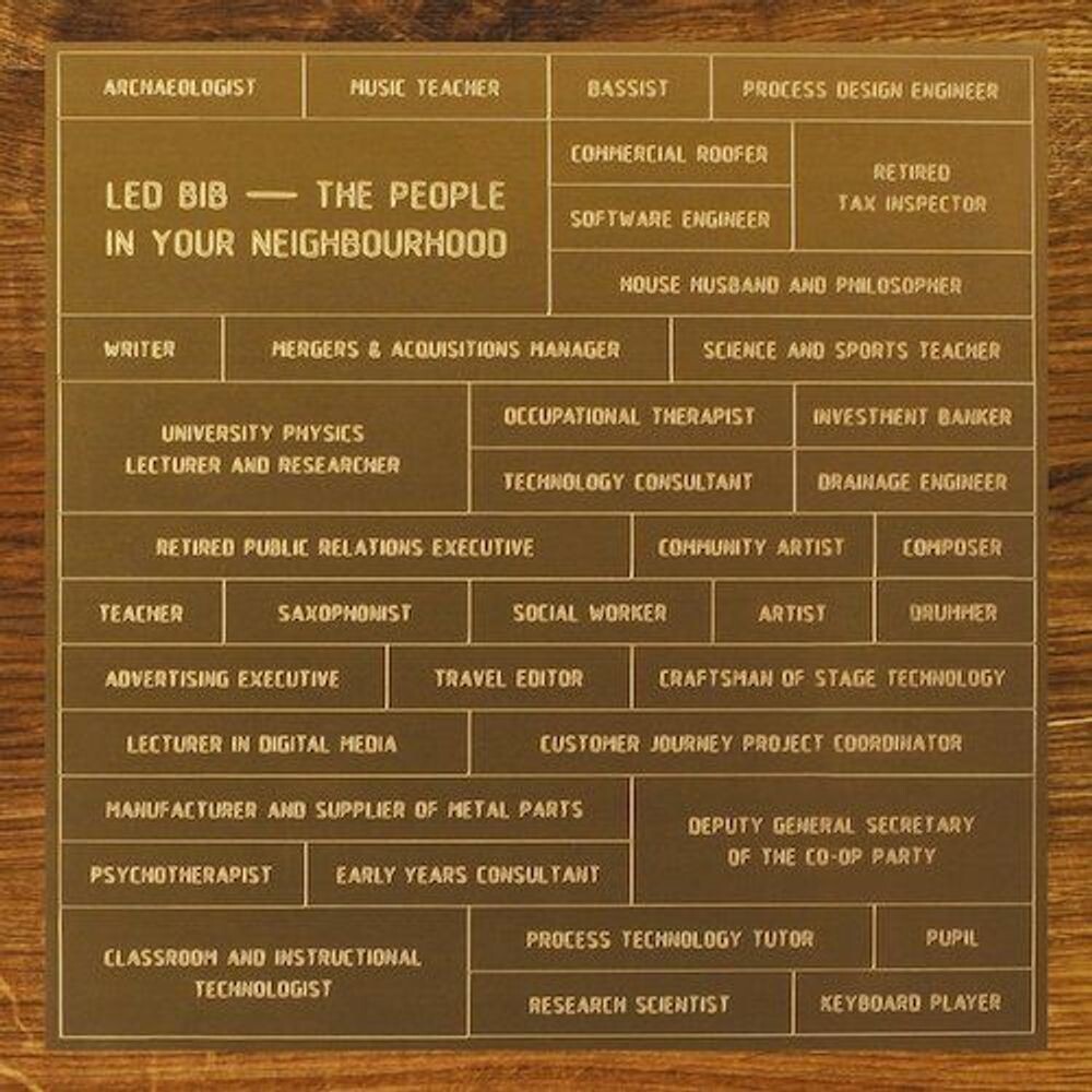 Диск CD The People In Your Neighbourhood - Led Bib
Диск CD The People In Your Neighbourhood - Led Bib