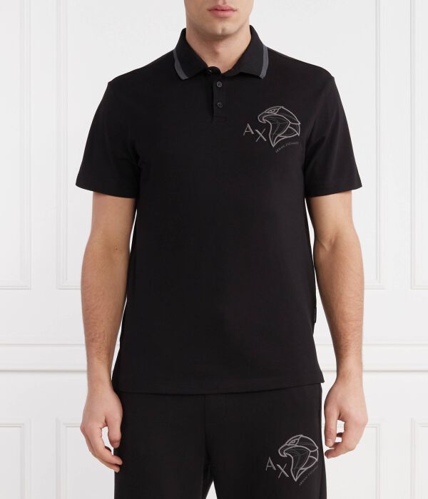 Рубашка поло Armani Exchange, черный
Рубашка поло Armani Exchange, черный