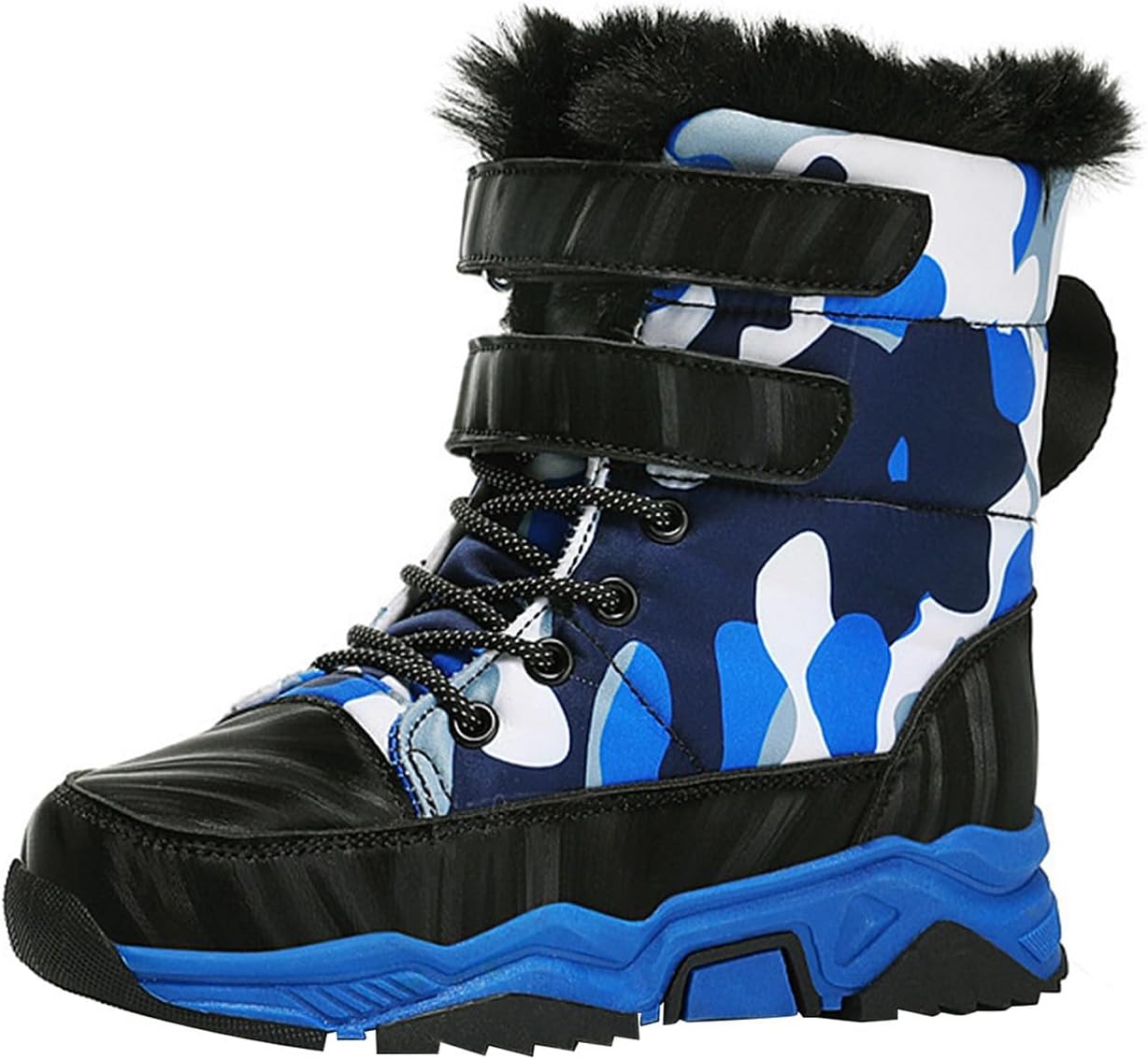Детские зимние сапоги для мальчиков и девочек, водонепроницаемые, теплые, с антискользящей подошвой, средней высоты, с искусственным мехом и утепленные, для маленьких и больших детей Generic, синий
Детские зимние сапоги для мальчиков и девочек, водонепроницаемые, теплые, с антискользящей подошвой, средней высоты, с искусственным мехом и утепленные, для маленьких и больших детей Generic, синий