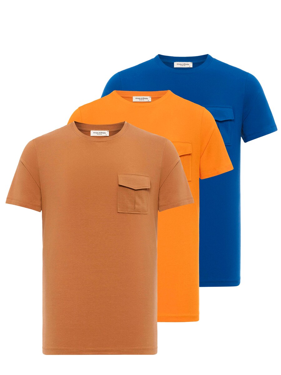 Рубашка Anou Anou, цвет Royal blue/Orange
Рубашка Anou Anou, цвет Royal blue/Orange