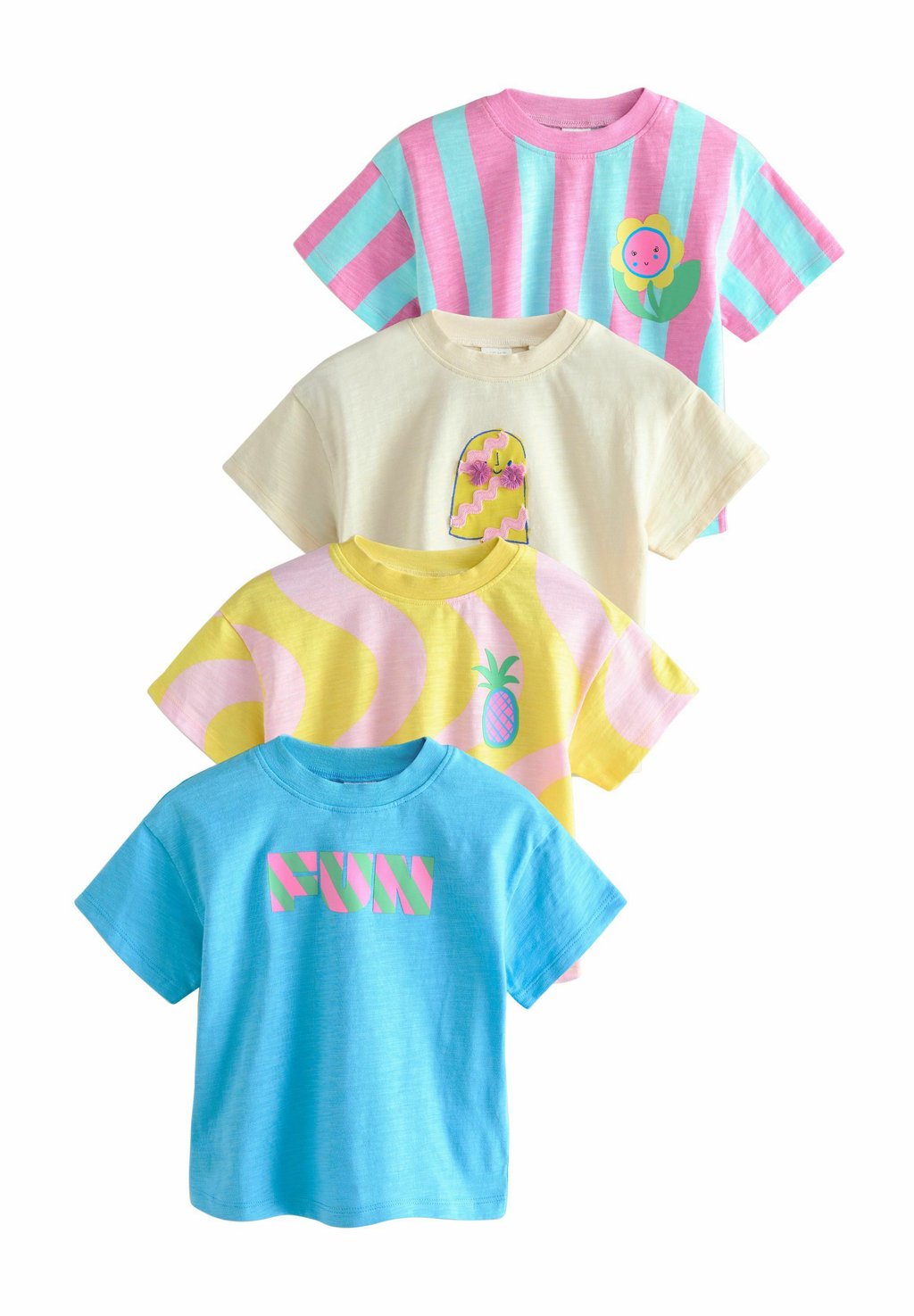 Футболка с принтом Next, фуксия 
Футболка с принтом Next, фуксия