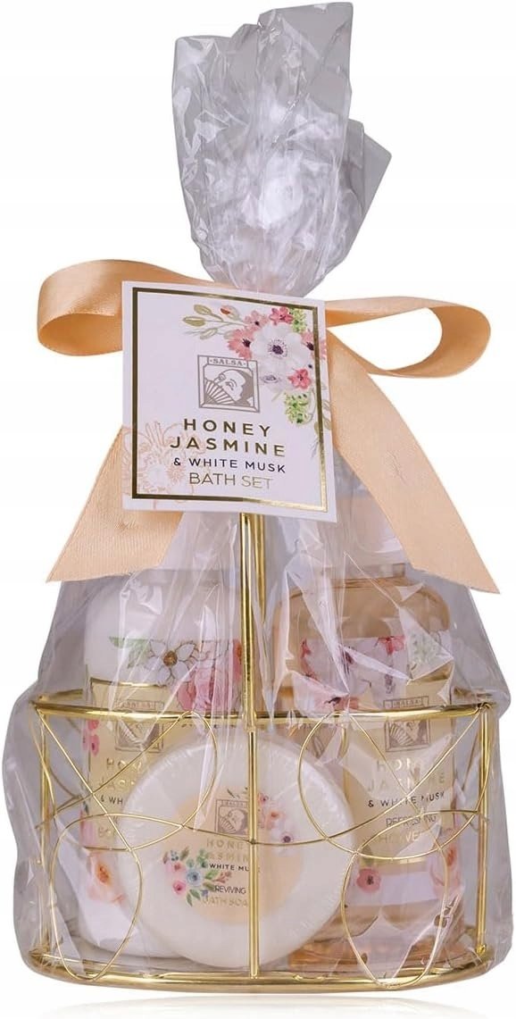 Accentra Душевой набор для женщин подарочный мыло-бальзам с медом и жасмином
Accentra Душевой набор для женщин подарочный мыло-бальзам с медом и жасмином