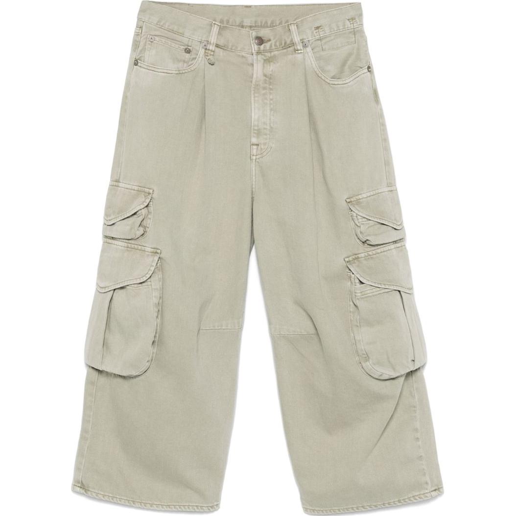 Укороченные карго брюки R13, зеленый
Укороченные карго брюки R13, зеленый