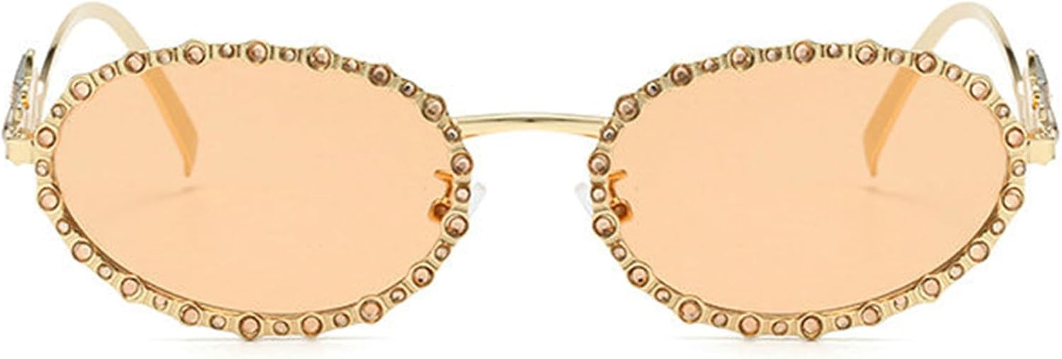 Солнцезащитные очки Helena Y2K в винтажном стиле, овальная оправа, маленькая рамка, для женщин, в стиле панк, дизайнерские солнцезащитные очки класса люкс с бриллиантами и металлическим покрытием, C5
Солнцезащитные очки Helena Y2K в винтажном стиле, овальная оправа, маленькая рамка, для женщин, в стиле панк, дизайнерские солнцезащитные очки класса люкс с бриллиантами и металлическим покрытием, C5